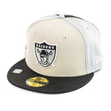 New Era Oakland Raiders NFL Sideline Historic 59Fifty Fitted Cap 60406882 - grau-schwarz