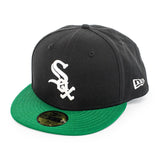 New Era Chicago White Sox MLB Team Colour 59Fifty Cap 60435120 - schwarz-grün-weiss