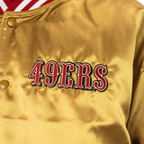 New Era San Francisco 49ers NFL Satin Bomber Jacke 60580609-