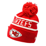 New Era Kansas City Chiefs NFL OTC Jake Beanie Winter Mütze 60565514 - rot-weiss