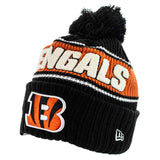 New Era Cincinnati Bengals NFL Sideline Sportknit OTC Beanie Winter Mütze 60549503 - schwarz-orange-weiss