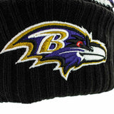 New Era Baltimore Ravens NFL Sideline Sportknit OTC Beanie Winter Mütze 60549507-