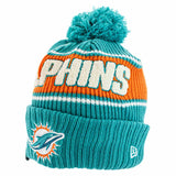 New Era Miami Dolphins NFL Sideline Sportknit OTC Beanie Winter Mütze 60549513-