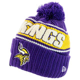 New Era Minnesota Vikings NFL Sideline Sportknit OTC Beanie Winter Mütze 60549537-