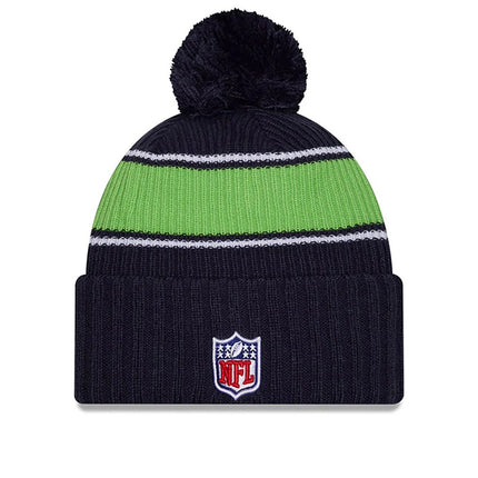 New Era Seattle Seahawks NFL Sideline Sportknit OTC Beanie Winter Mütze 60549524-