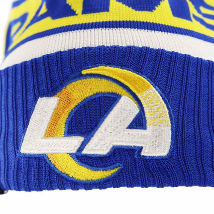 New Era Los Angeles Rams NFL Sideline Techknit OTC Beanie Winter Mütze 60407312-