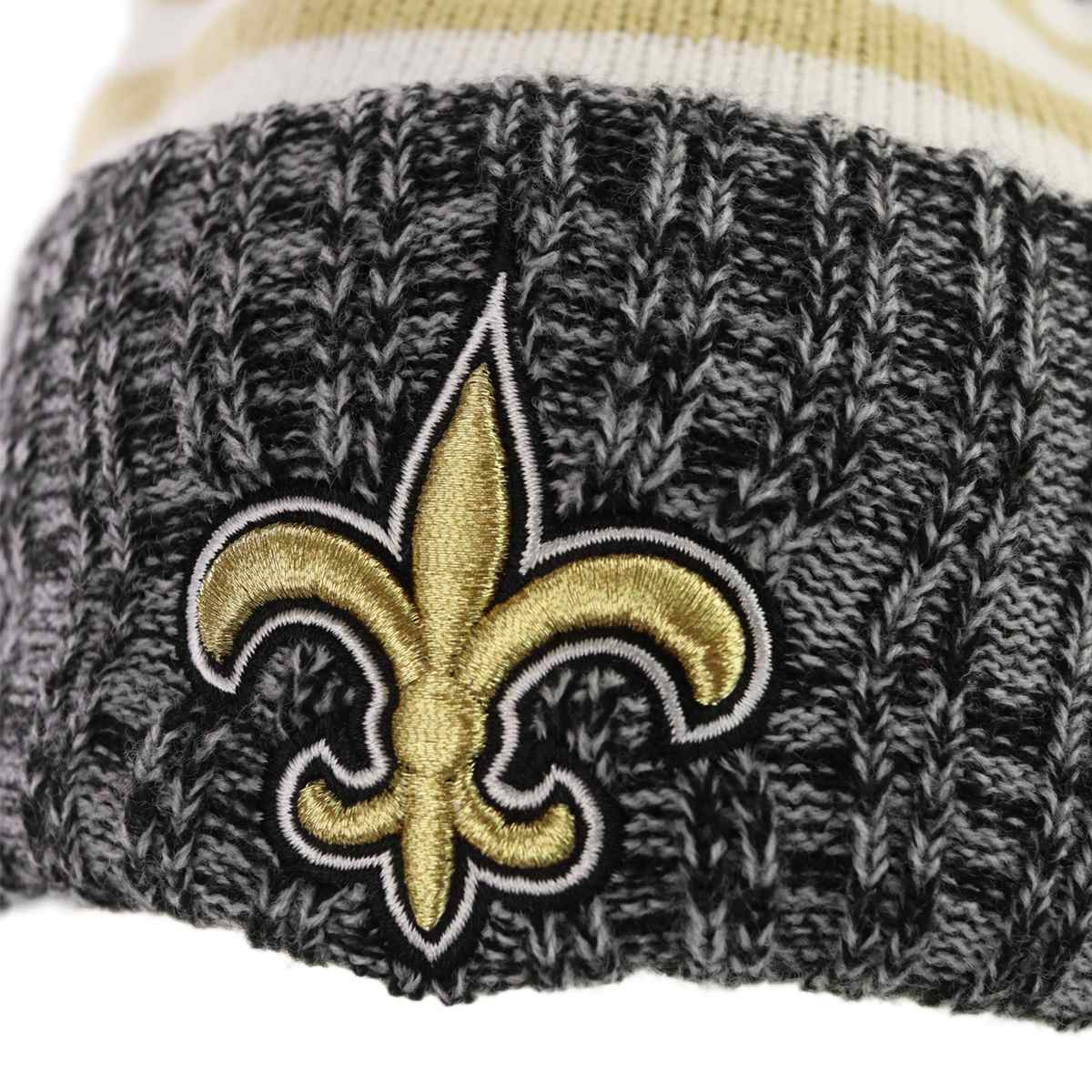 New Era New Orleans Saints NFL Sideline Sportknit OTC Beanie Winter Mütze 60407585-