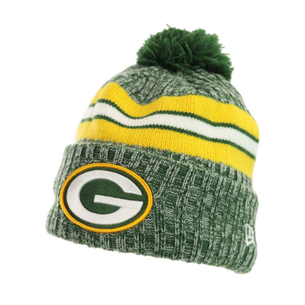 New Era Green Bay Packers NFL Sideline Sportknit OTC Beanie Winter Mütze 60407596-