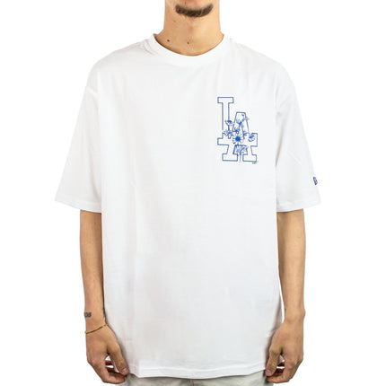 New Era Los Angeles Dodgers MLB Floral Graphic Oversize T-Shirt 60667725-
