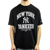 New Era New York Yankees MLB Arch Logo Oversize T-_Shirt 60357143 - schwarz-weiss