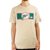 New Era Miami Dolphins STN NFL T-Shirt 60395858 - beige-grün-rot