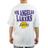 New Era Los Angeles Lakers NBA Script OS T-Shirt 60435517-