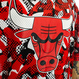 New Era Chicago Bulls NBA Team AOP Mesh OS T-Shirt 60435490-