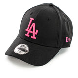 New Era Youth Los Angeles Dodgers MLB League Essential 940 Cap 60565573 Youth - schwarz-pink