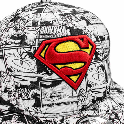 New Era Superman 9Fifty DC All Over Print Cap 60667545-