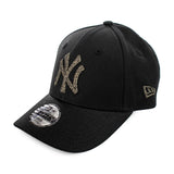 New Era Child New York Yankees MLB Metallic 940 Cap 60565591Child - schwarz-gold