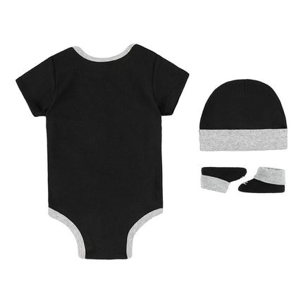 Nike Futura Logo Hat Bodysuit Bootie 3-Teile Set 0-6 Monate LN0073-023-