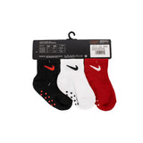 Nike Core Swoosh Gripper Socken 3 Paar 12 - 24 Monate NN0053-U10-