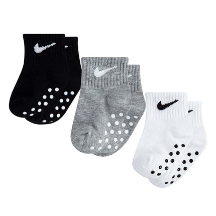 Nike Core Swoosh Gripper Socken 3 Paar 6-12 Monate MN0053-023-