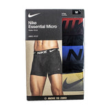 Nike Trunk Boxershort 3er Pack 0000KE1156-EXG - schwarz-rot-blau-gold