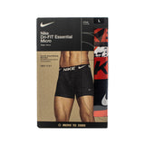 Nike Trunk Boxershort 3er Pack PKE1156-EZA - gothic print schwarz rot