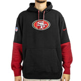 Nike San Francisco 49ers NFL Club Hoodie Team Issue 02F2-048Y-73-87G - schwarz-rot