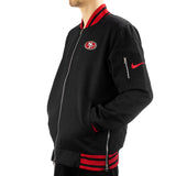 Nike San Francisco 49ers NFL Coach Bomber Jacke 00ML-00A-73-V6U-