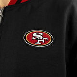 Nike San Francisco 49ers NFL Coach Bomber Jacke 00ML-00A-73-V6U-
