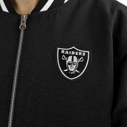 Nike Las Vegas Raiders NFL Coach Bomber Jacke 00ML-00A-8DV6U-