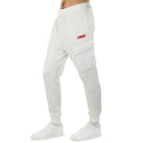 Nike Standard Issue Cargo Jogging Hose FN5200-100 - weiss-rot