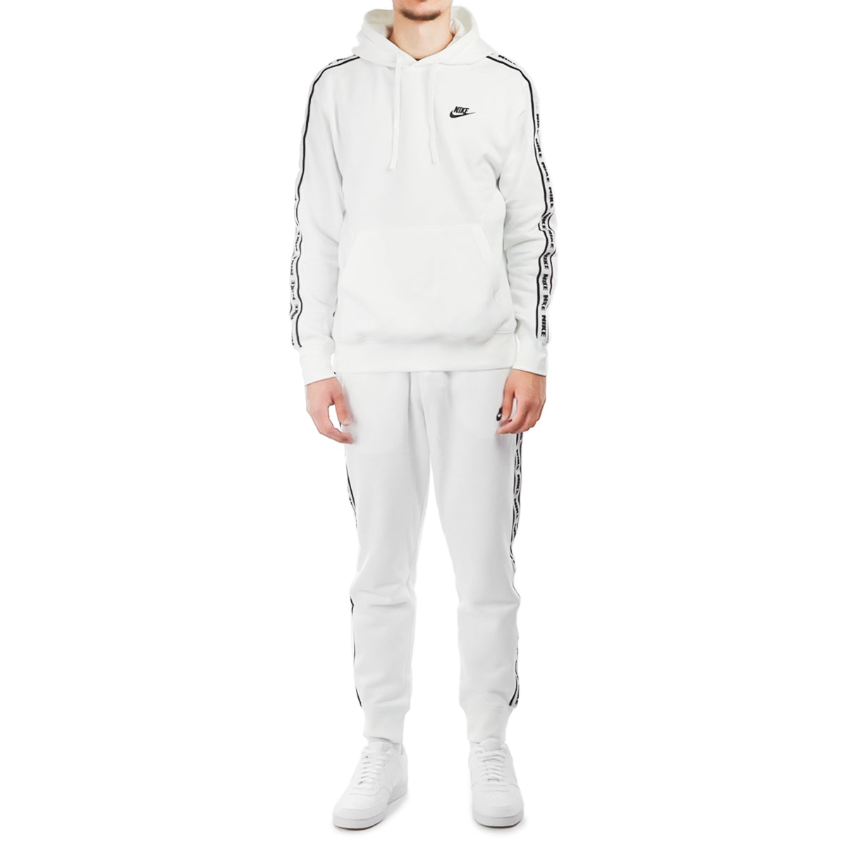Nike Sportswear Nike Trainingsanzug Weiss Nike Sportswear Nike