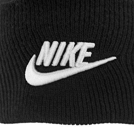 Nike Peak Futura Beanie Winter Mütze FB6528-010 - schwarz-weiss