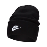 Nike Peak Futura Beanie Winter Mütze FB6528-010 - schwarz-weiss