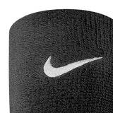 Nike Swoosh Wristbands Schweißbänder 2 Stück 9380/4 261 010 - schwarz