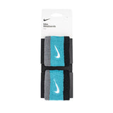 Nike Swoosh Wristbands Schweißband 9380/4 10100 017 - grau-türkis-schwarz