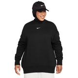 Nike Phoenix Fleece Oversize Crewneck Sweatshirt DQ5733-010 - schwarz
