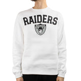 Nike Oakland Raiders NFL Fleece Crewneck Sweatshirt NKPU-064N-8DV-8ZS - weiss-schwarz