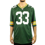 Nike Green Bay Packers Aaron Jones #33 NFL Home Game Player Jersey Trikot 67NM-GPGH-7TF-2NL - grün-weiss-gelb