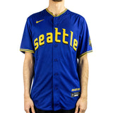 Nike Seattle Mariners MLB Official Replica City Connect Jersey Trikot T770-01N7-MVR-CC4 - blau-gelb