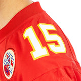 Nike Kansas City Chiefs Patrick Mahomes #15 NFL Home Game Player Jersey Trikot 67NM-KCGH-7GF-2NA-