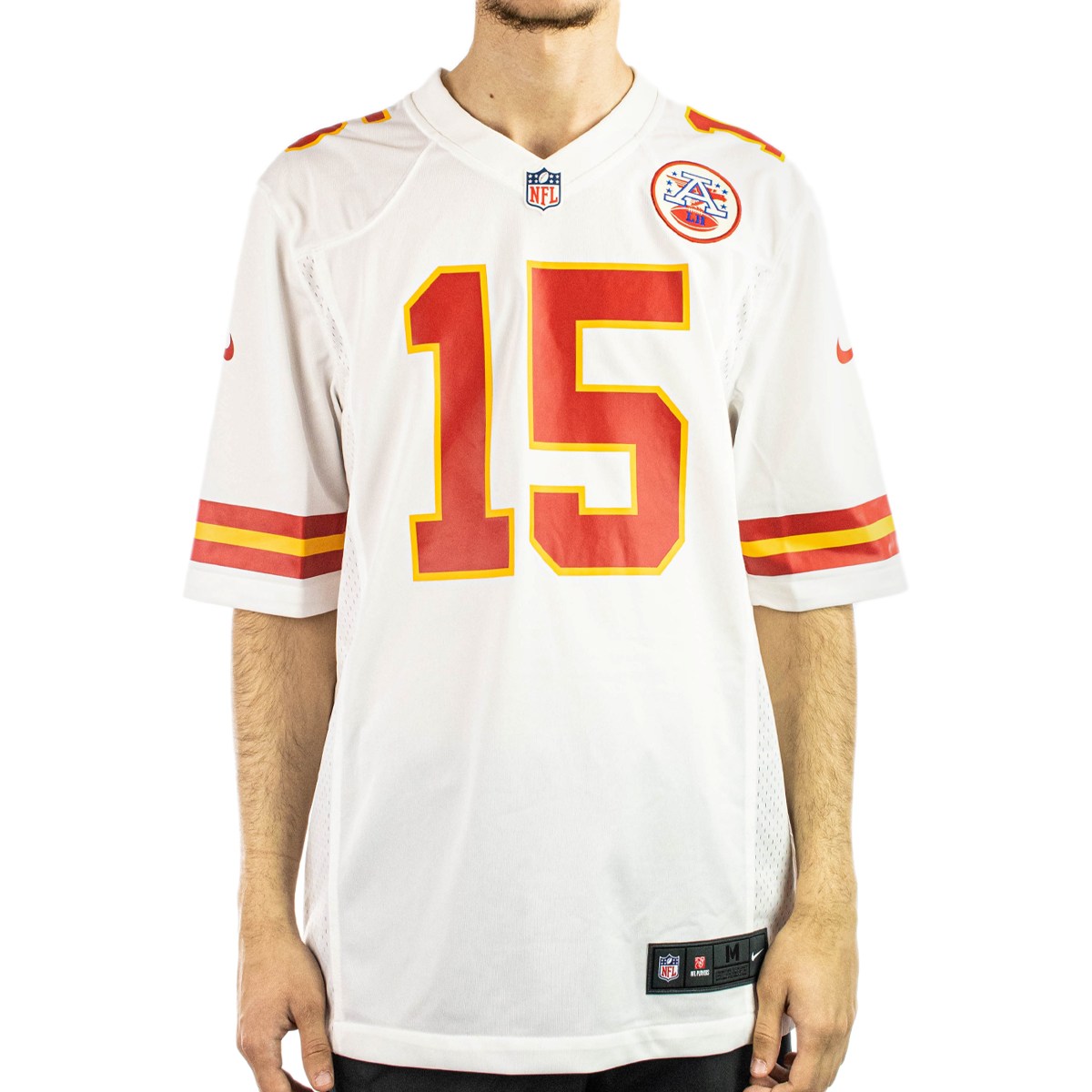 Nike Kansas City Chiefs NFL Patrick Mahomes #15 Game Road Player Jersey Trikot 67NM-KCGR-7GF-2PA-