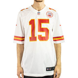 Nike Kansas City Chiefs NFL Patrick Mahomes #15 Game Road Player Jersey Trikot 67NM-KCGR-7GF-2PA - weiss-rot-gelb