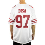 Nike San Francisco 49ers Nick Bosa #97 NFL Road Game Player Jersey Trikot 67NM-SAGR-9BF-00E-