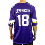 Nike Minnesota Vikings Justin Jefferson #18 NFL Home Game Player Jersey Trikot 67NM-MVGH-9MF-2NR-