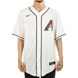 Nike Arizona Diamondbacks MLB Replica Home Jersey Trikot RE25-DKHO-DQS-Y60 - creme-schwarz-dunkelrot-mint