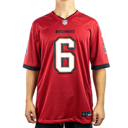 Nike Tampa Bay Buccaneers NFL Baker Mayfield #6 Home Game Team Colour Jersey Trikot 67NM-TBGH-8BF-PY7-