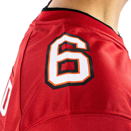 Nike Tampa Bay Buccaneers NFL Baker Mayfield #6 Home Game Team Colour Jersey Trikot 67NM-TBGH-8BF-PY7-