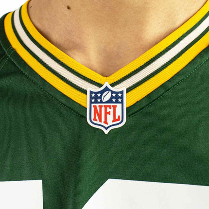 Nike Green Bay Packers NFL Aaron Rodgers #12 Game Team Colour Jersey Trikot 67NM-GPGH-7TF-2NA-