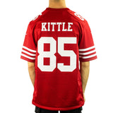 Nike San Francisco 49ers NFL George Kittle #85 Home Game Player Jersey Trikot 67NM-SAGH-9BF-00D-