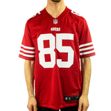 Nike San Francisco 49ers NFL George Kittle #85 Home Game Player Jersey Trikot 67NM-SAGH-9BF-00D - rot-weiss